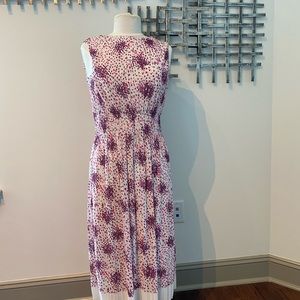 Cranberry& White Hugo Boss midi dress sleeveless.